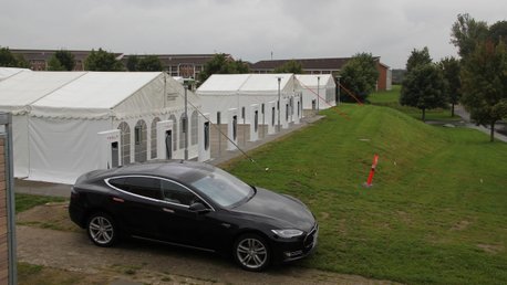 Tesla Supercharger Middelfart